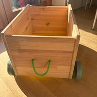Carrello contenitore giochi ikea