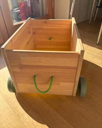 Carrello contenitore giochi ikea