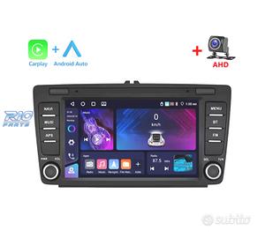 RADIO GPS ANDROID 10 PER SKODA OCTAVIA 09-13 USB T