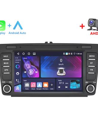 RADIO GPS ANDROID 10 PER SKODA OCTAVIA 09-13 USB T