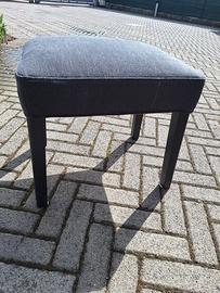 Sgabello / puof IKEA SAKARIAS- grigio scuro tenuto