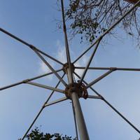 Telaio ombrellone in alluminio