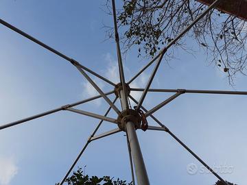 Telaio ombrellone in alluminio