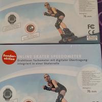 ruota con tachimetro per rollerblade
