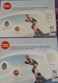 ruota con tachimetro per rollerblade