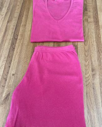 Pigiama donna corto in cotone