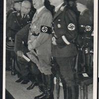 FOTO CONGRESSO NSDAP 1933 HITLER & RUDOLF HESS WW2