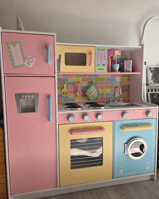 Cucina giocattolo Kidkraft color pastello