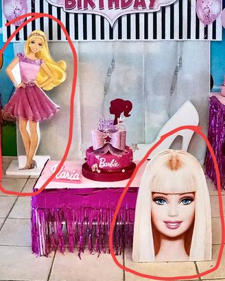 Sagome Barbie in polistirolo 