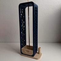 Porta incensi stampato in 3d con basetta