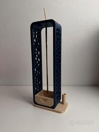 Porta incensi stampato in 3d con basetta