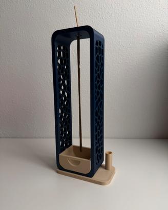 Porta incensi stampato in 3d con basetta