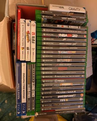 Giochi ps4, xbox one, nintendo ds, 3ds e switch