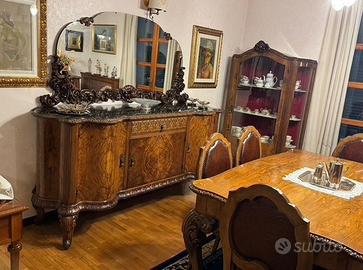 Sala da pranzo in stile Chippendale