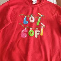 Felpa Me Contro Te Natalizia