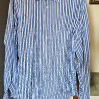 Camicissima Slim Fit Righe Blu/Bianco Taglia 41/16
