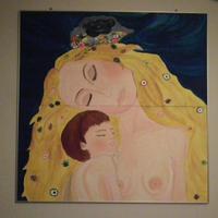 Quadro donna con bambino