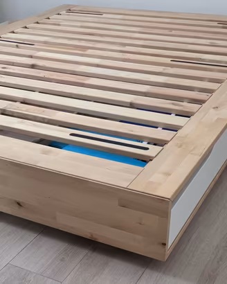Letto IKEA MANDAL con cassetti 160x200 cm