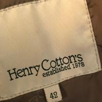 Giubbotto Henry Cotton's beige/marrone taglia 42