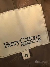 Giubbotto Henry Cotton's beige/marrone taglia 42