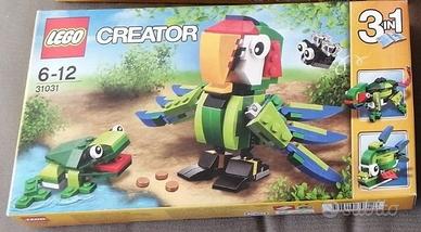 Lego Creator 3in1 Animali foresta pluviale n.31031