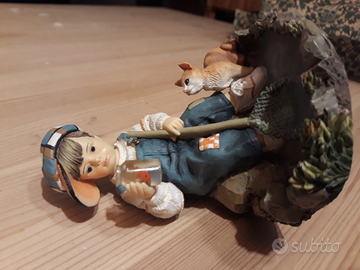 Statuina vintage Inglese