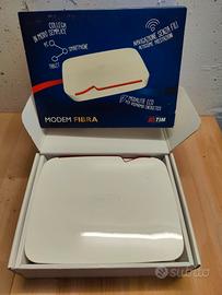 Modem TIM Fibra Technicolor con scatola
