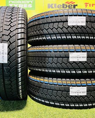 X4: Invernali 215/65R16 98H -OVATION- al 76% e 81%