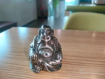Statuina Buddha argento