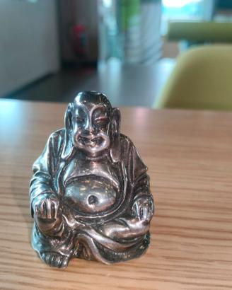Statuina Buddha argento