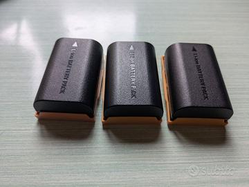 3×LP-E6  Li-ion batterie+SandDisk memory cards