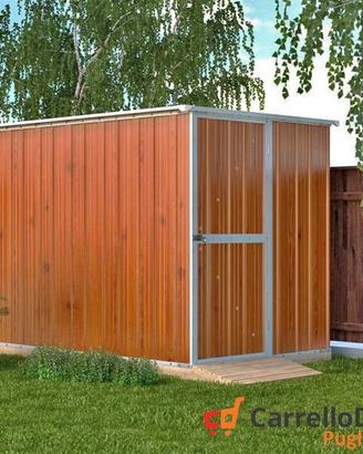 Casetta da giardino 175x307cm - 5,4mq fin legno