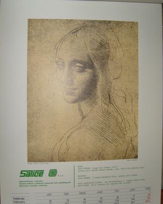 Calendario Leonardo da Vinci