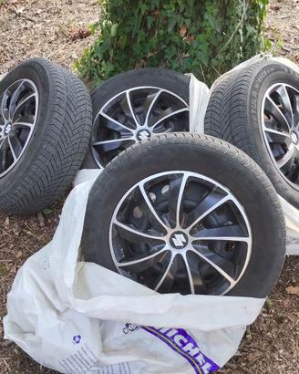 Cerchi in acciaio + gomme termiche