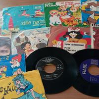 dischi 45 giri per bambini 