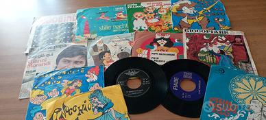 dischi 45 giri per bambini 