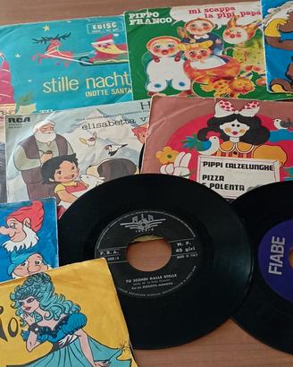 dischi 45 giri per bambini 