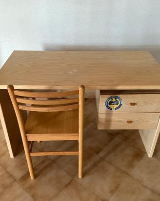 Scrivani 2 cassetti con sedia