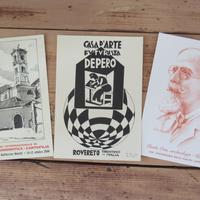 Cartoline rovereto depero futurismo filatelia