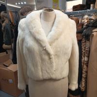 Giacchino in Visone Bianco 