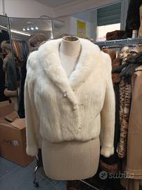 Giacchino in Visone Bianco 