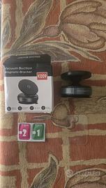 Supporto telefono con magnete con ventosa