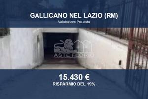 Immobile in asta di 26 m² a Gallicano nel Lazio