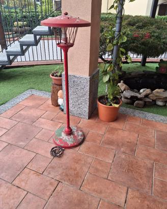 lampione da giardino vintage anni 70 80