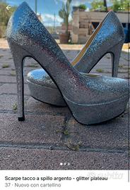 scarpe tacco a spillo  misura 37