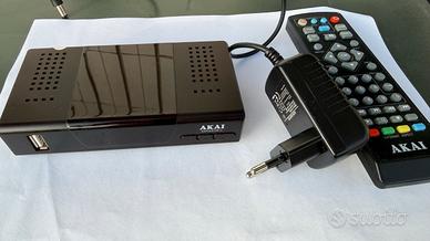Decoder Digitale DVB T2  AKAI Zap26510kl