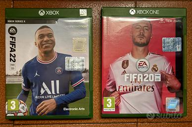 Fifa 20 e Fifa 22 per Xbox