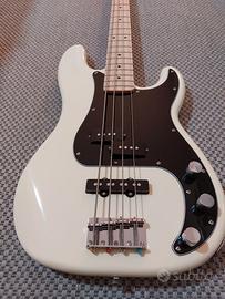 Squier by Fender PJ Precision Affinity Bass White