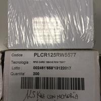 Badge RFID contactless read/write 125, chip 5577