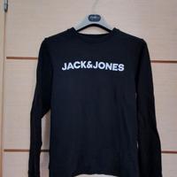 maglia nera maniche lunghe S